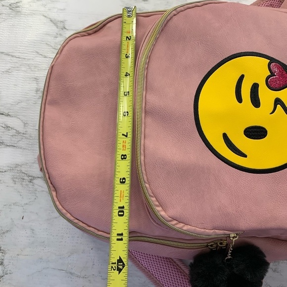 Olivia Miller Kiss Face Emoji Backpack - Picture 8 of 10